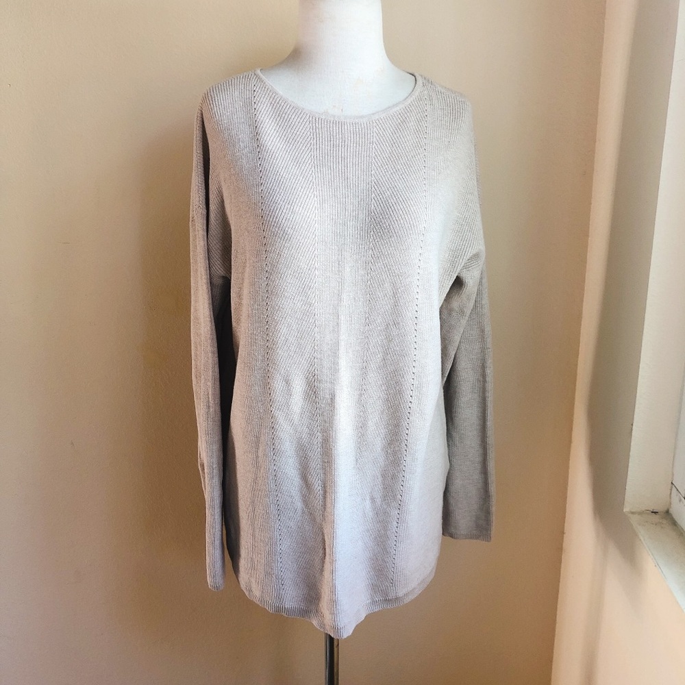 Talbots Ultra soft Cashmere Blend Rib Sweater